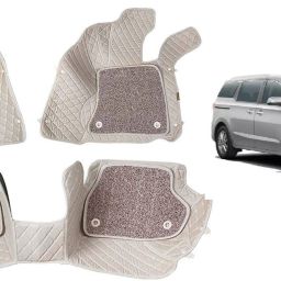 Leatherite 7D Mat For Kia Carnival-image-9