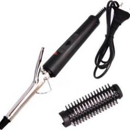 Fulkiza Professional 471B Ceramic Anti-Static Curler Styling Tool Iron Rod Brush B6 Electric Hair Curler-image-9