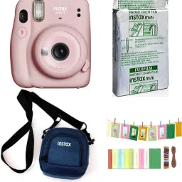 FUJIFILM Instax Mini 11 Instant Camera Mini 11 Instant with Pouch,10 Shot and Bunting Instant Camera-picture-27