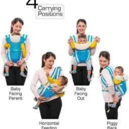 cozycare High Quality Baby Carrier 4 in 1 Position And Comfortable / Head Supoort Baby Carrier image 3