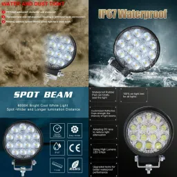 automunk LED Fog Lamp Unit for Universal For Car Universal For Car image 5