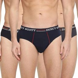 Pack of 3 Solid Men Brief-image-56