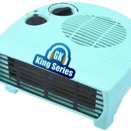 2000/1000 W Fan Room Heater With Two Heating Modes ISI Approved (BLUE) Fan Room Heater-image-2