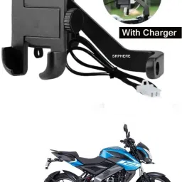 Aluminum Alloy C2 Waterproof bike mobile holder With Charger For Pulsar NS 125 Bike Mobile Holder-picture-13