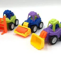 3 Construction Vehicles Toy Cars Truck for Children (Multicolor, Pack of: 1)-24