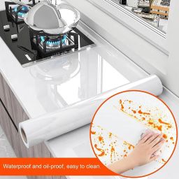 300 cm Transparent Wall Stickers For Home Transparent Wallpaper Sticker For Kitchen Self Adhesive Sticker-image-69