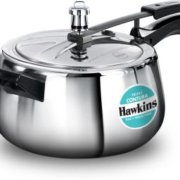 5 Litre Triply Stainless Steel Contura Pressure Cooker (SSTCO50) 5 L Induction Bottom Pressure Cooker-picture-25