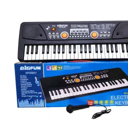 BF530 - 49 Key Piano Keyboard with Mic & USB Cable BF11 49-KEY Analog Portable Keyboard-image-84