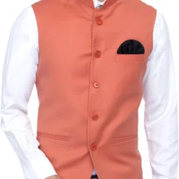 favoroski Solid Men Waistcoat-picture-29