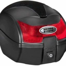 Studds top case Luggage Box Black Carbon Fiber Motorbike Saddlebag-image-19