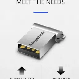 Kingstick Super Mini Nano USB 2.0 Metal Pendrive 32 GB Pen Drive Compatible with Desktop Computer, Mobile, Tablet, Netbook, Tablet, Television USB 2.0 Metal Case image 2