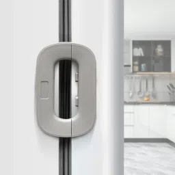 Fridge Door Lock, Refrigerator Lock, Cabinet Locks with Strong Adhesive-13
