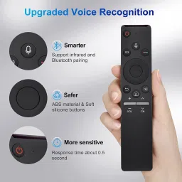 QIBOX Bluetooth Voice Command Samsung Smart 4K Tv Remote Control Replacement for BN59-01241A BN59-01242A BN59-01266A BN-01274A Smart UHD QLED LED TVs Models Remote Controller image 4