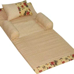 Baby Bed in a Bag With Pillow Convertible Flower Printed-25