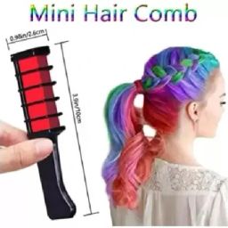 mypleasureshopee Set of 12 Pc Temporary Washable Hair Chalk Color Combs for Unisex (Multicolour) image 2