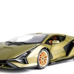 Pull Back Car 1:24 Vehicles Alloy Toy Car for Kids(Lemorghini 63- Dark Green)-picture-16
