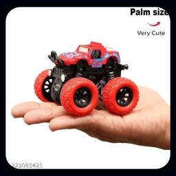 Wlco-one Monster Truck Cars,Push and Go Toy Trucks Friction Powered Cars 4 Wheel-image-94