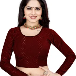 Round Neck Women Blouse-image-48