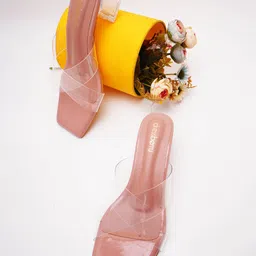 DressBerry Open Toe Block Heels-31
