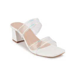 Mast & Harbour Open Toe Block Heels image 5