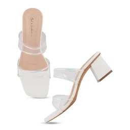 Mast & Harbour Open Toe Block Heels image 3