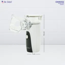 Dr. Odin OMN102 Portable Mesh Nebulizer Machine Rechargeable with 8ml Medication Capacity Nebulizer image 3