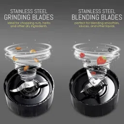 elegious Black-Silver, Power Consumption : W - 500, Total Jars : 03 500 W Mixer Grinder image 4