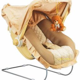 B.T 12 IN 1 Premium Musical Baby feeding swing rocker carry cot cum bouncer with mosquito net and storage box Rocker and Bouncer-15