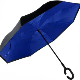 Reverse Folding Umbrella with UV Protection Windproof Monsoon/Rainy and Sun Umbrella for Outdoor and Car Use Umbrella-18