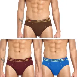 Pack of 3 Solid Men Brief-image-51