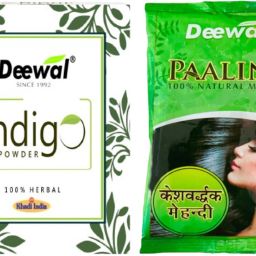 Palina Herbal Mehndi & Indigo Powder Combo - 100% Natural Organic , Black-image-47