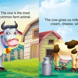 go woo Set Of 3 Who Am I Story Books Of Cat, Cow & Duck image 3