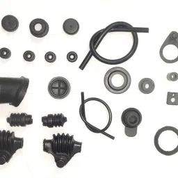 1) Tank rubbers 3 Pcs 2) Side pannel rubbers 4 PCS 3) Chain cover rubber 1 4) Hand levers rubber 4 PCS 5) Carburetor joint rubber 1 PC 6) Oil tank full rubber kit with pipes. Combo-12
