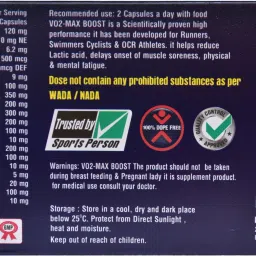 nbw VO2 Max Boost | Improves Aerobic Capacity, Oxygen Uptake & Sprint Performance image 2