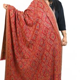 Vrinde Pashmina Woven Men, Women Shawl-image-25
