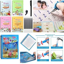 Sank Magic Practice book with water magic book combo-image-71