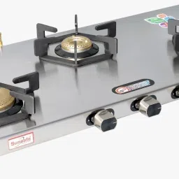 Power Hexa Stainless Steel Manual Gas Stove-image-55