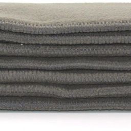 chhota packet 4 LAYER BAMBOO CHARCOAL CLOTH DIAPER INSERTS, LINERS, REUSABLE WASHABLE DIAPER PADS (PACK OF 7) image 2