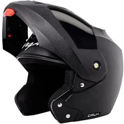 CRUX FLIP-UP HI-QUALITY (SMOKE VISOR) SIZE 620 MM (BIG SIZE) Motorbike Helmet-image-23