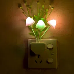 0.2 W Color Changing Mushroom Night Bulb-12