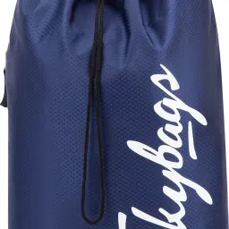 Small 15 L Backpack String 15L Casual Backpack with Drawstring Compartment - Navy-image-1