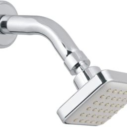 3x3 Inches Square Overhead Shower With 9 Inches SS Round Arm For Bathroom Fixed Mount-17