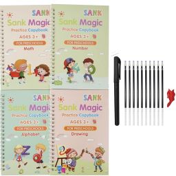 Magic Practice Copybook | Reusable & Erasable Book | Writing Magic Copybook Set-15