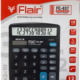 flair FC- 837 Desktop Series 112 Steps Check & Correct BasicCalculator image 2