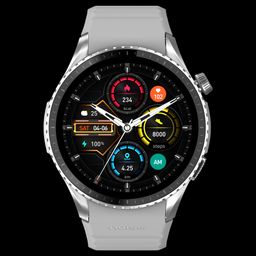 noise Origin Smartwatch with Bluetooth Calling (37.08mm AMOLED Display, 3ATM Water Resistant, Silver Grey Strap)-23