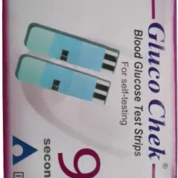 GlucoCare Gluco check 50 Glucometer Strips-13