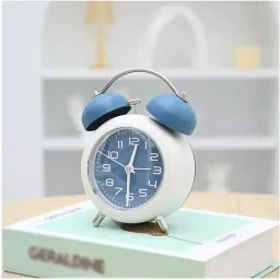 Analog White Aqua Green Clock-12