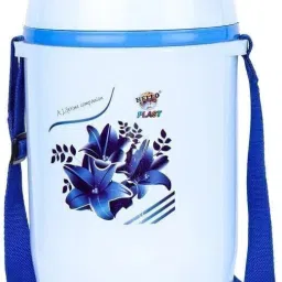 4 Inner Stainless Steel Tiffin Box for Office, School, College Color - Blue 4 Containers Lunch Box-image-47