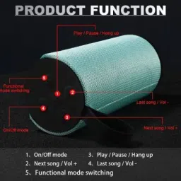 NKL New Very Powerful Bluetooth Speaker for car/laptop/home Best Value of Money Speaker Mod image 4