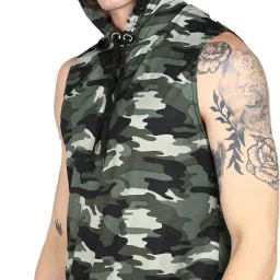 Gym Vest With Cap Men Vest-image-44